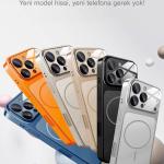 iPhone Telefonunuzu 17 Pro Max Görünümüne Çeviren Magsafe Özellikli Glass Telefon Kılıfı