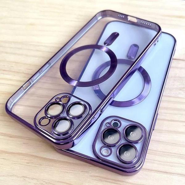 iPhone Uyumlu Magsafe Özellikli Lazer Silikon Kılıf