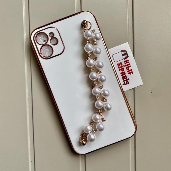 XİAOMİ Uyumlu İnci Taşlı Kılıf