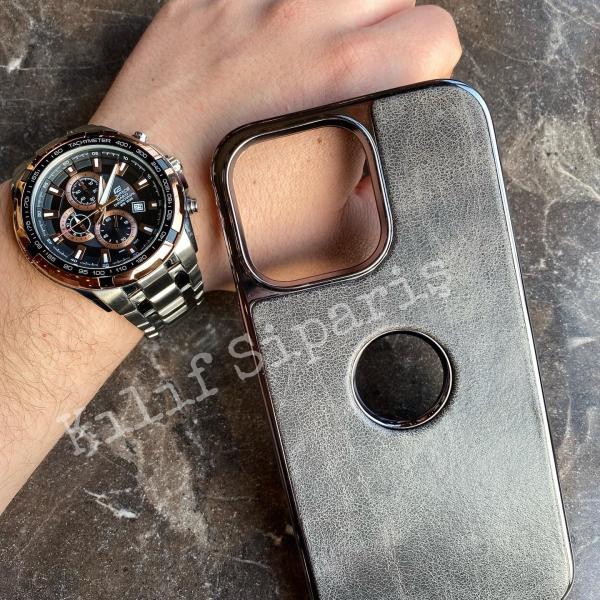 iPhone Uyumlu %100 Deri Telefon Kılıfı