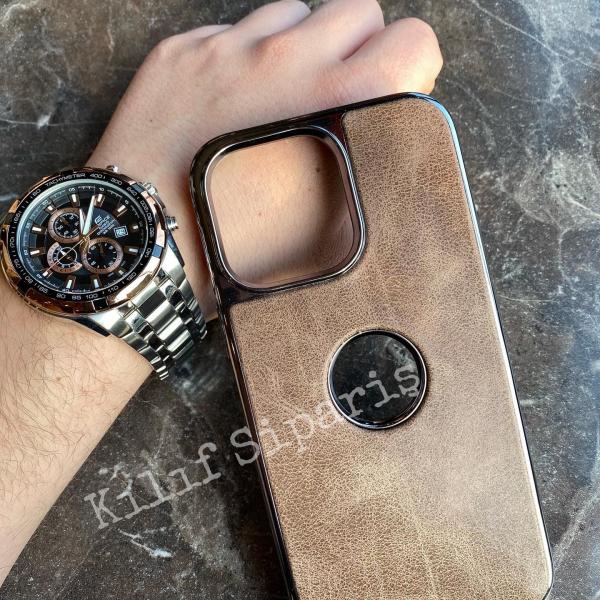 iPhone Uyumlu %100 Deri Telefon Kılıfı