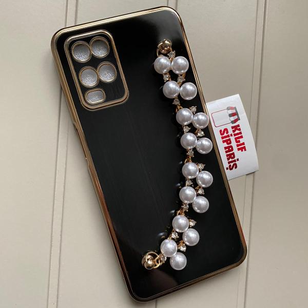 XİAOMİ Uyumlu İnci Taşlı Kılıf