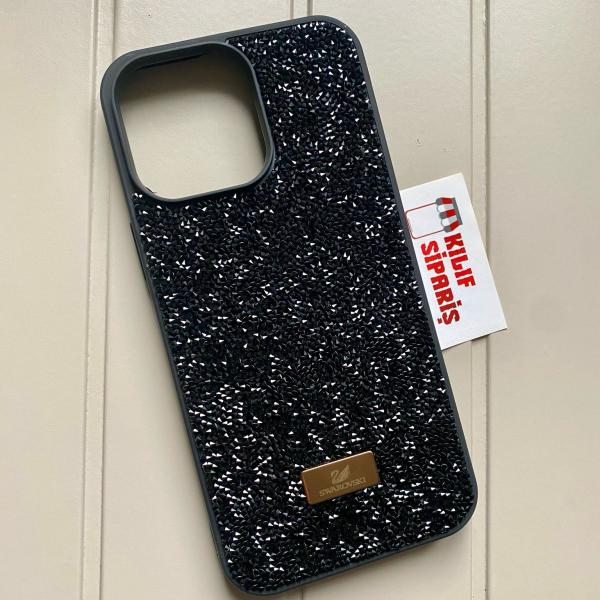 iPhone Uyumlu Premium Taşlı Şık Telefon Kılıfı