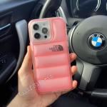 iPhone Uyumlu Kabartmalı Darbe Önleyici North Face Kılıf