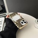 iPhone Uyumlu Kaplan Diş Çerçeve Desenli Silikon Kılıf