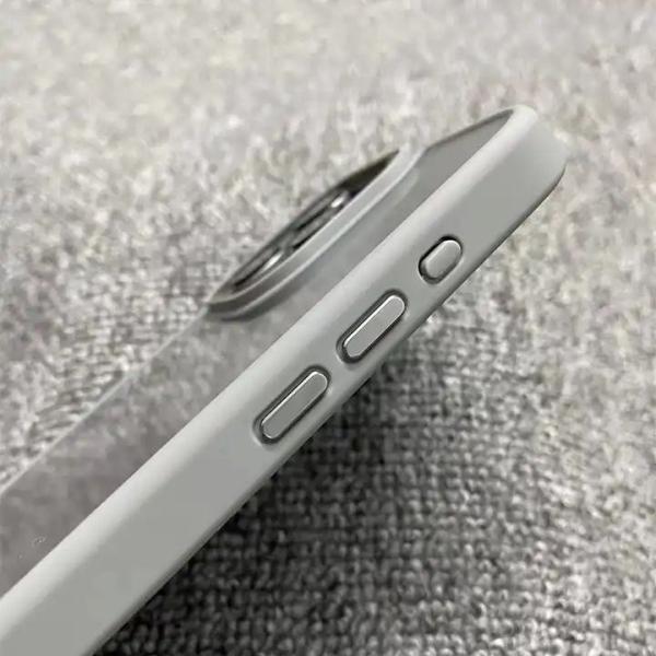 iPhone Uyumlu Kenarı Renkli Ultra Lüx Kılıf